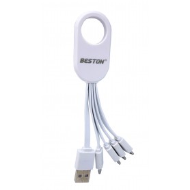 کابل شارژر Micro USB چهارتایی مارک Beston