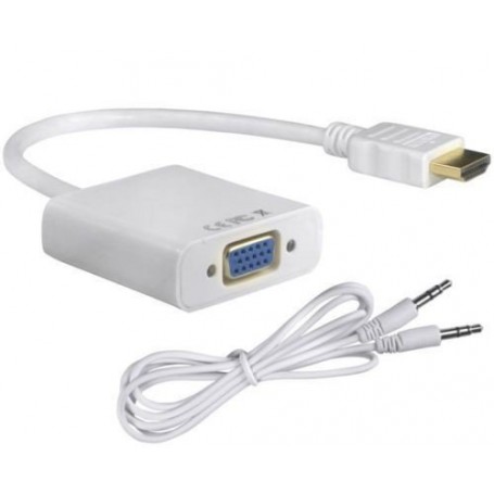 کابل مبدل HDMI به VGA به همراه خروجی صدا