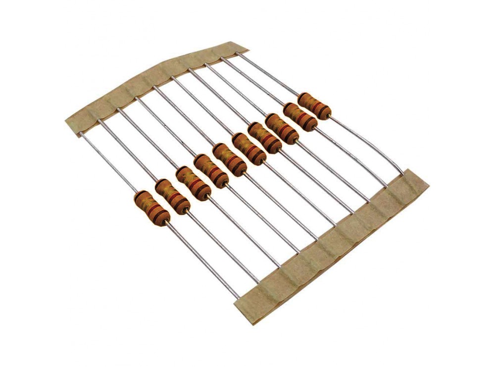 مقاومت High Voltage Metal Surge مقدار %1 1.8M اهم 1/2W کره ای مارک SMART 