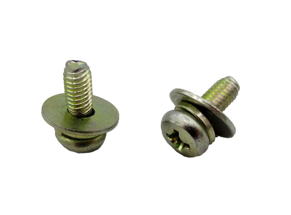 پیچ دوبل واشردار M3.5 10mm
