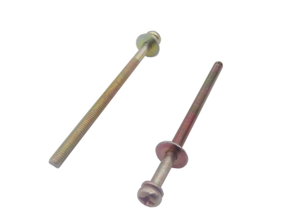 پیچ دوبل واشردار M3 45mm