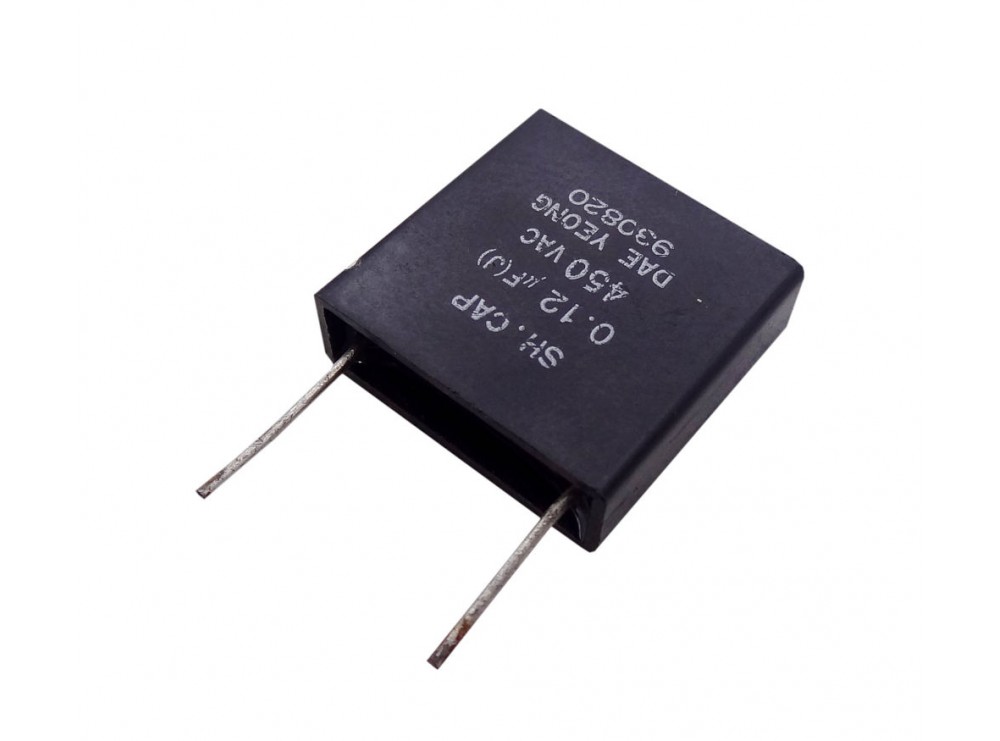 خازن پلی استر 120nF / 450V سری ECQUL