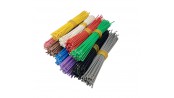 سیم افشان سایز 0.25 زرد 15cm دو سر لخت 