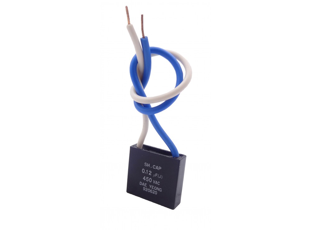 خازن 0.12uF / 450V دائم کار موتور AC