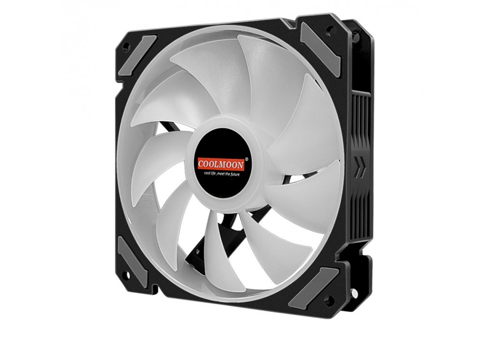 فن کیس LED کنترلی 12V سایز 12X12 مارک COOLMOON