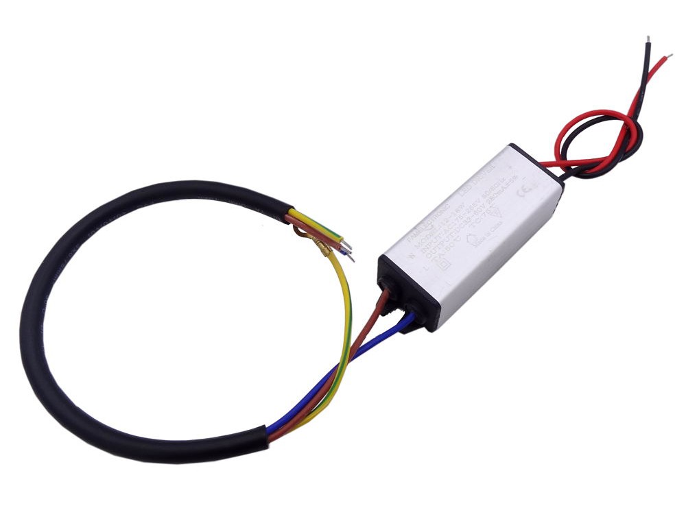 درایور LED (12-18)x1W فلزی ضد آب