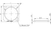 LED COB سفید آفتابی 5W-45V مدل APOLLO-B