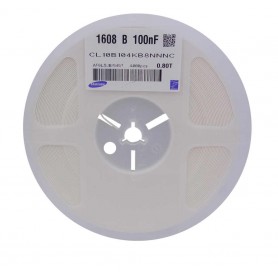 خازن 100nF پکیج 0603 SMD 