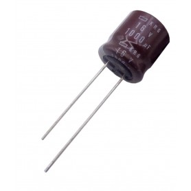 خازن الکترولیتی 1000uF / 16V ژاپنی مارک NIPPON خازن الکت