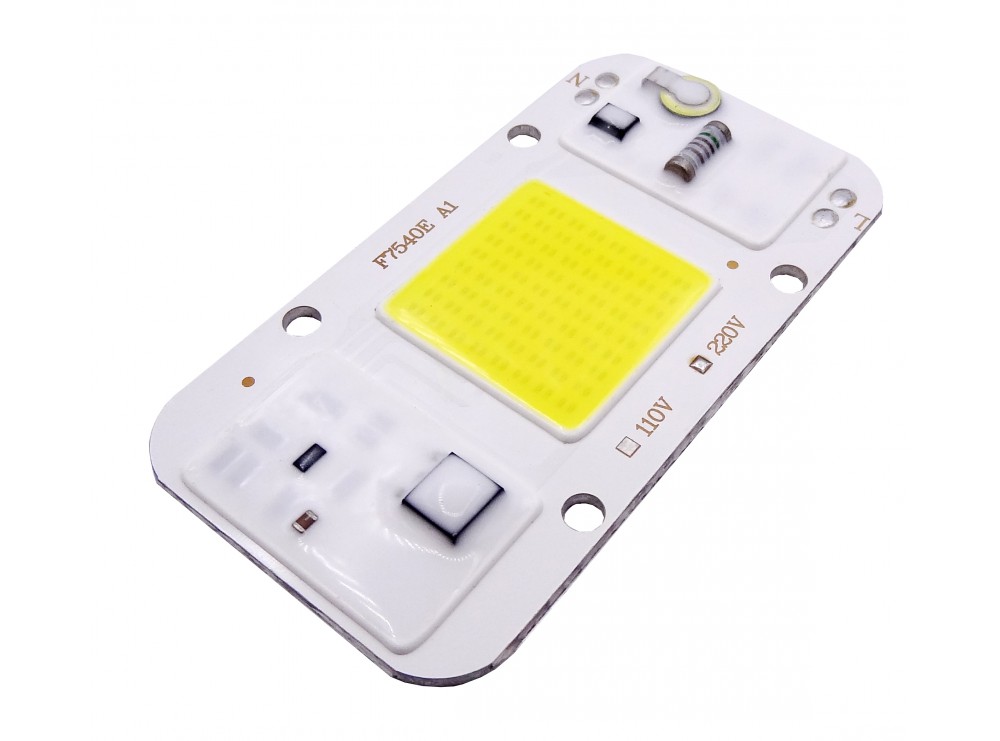 LED COB مهتابی 50W 220V با درایور داخلی سایز 7540 دارای مدار حفاظتی Anti Surge