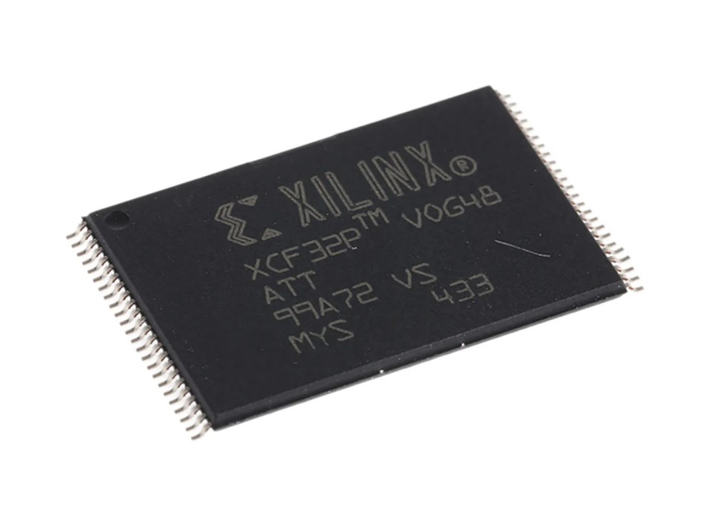 تراشه حافظه XCF16PVO48 مارک XILINX پکیج SMD