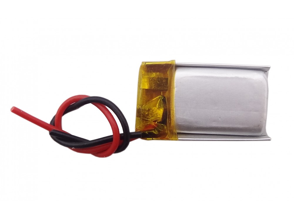باتری لیتیوم پلیمر 3.7v ظرفیت 50mAh