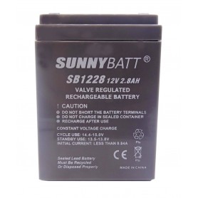 باتری خشک 12 ولت 2.8 آمپر ساعت مارک SunnyBatt