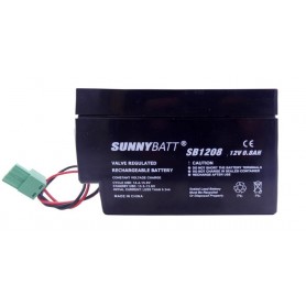 باتری خشک 12 ولت 0.8 آمپر ساعت مارک SunnyBatt
