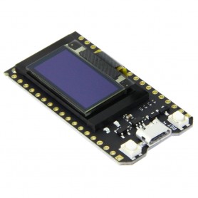 برد توسعه ESP32 با نمایشگر OLED دارای بلوتوث و وایفای داخلی و مبدل CP2102
