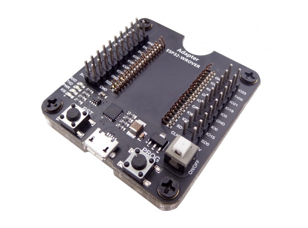 پروگرامر برد ESP32-WROVER با مبدل TTL به CP2104 USB