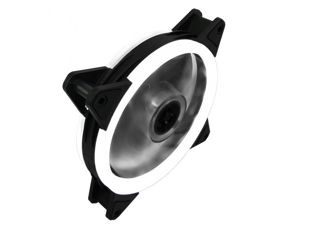 فن کیس LED سفید 12V سایز 12X12 مارک COOLMOON