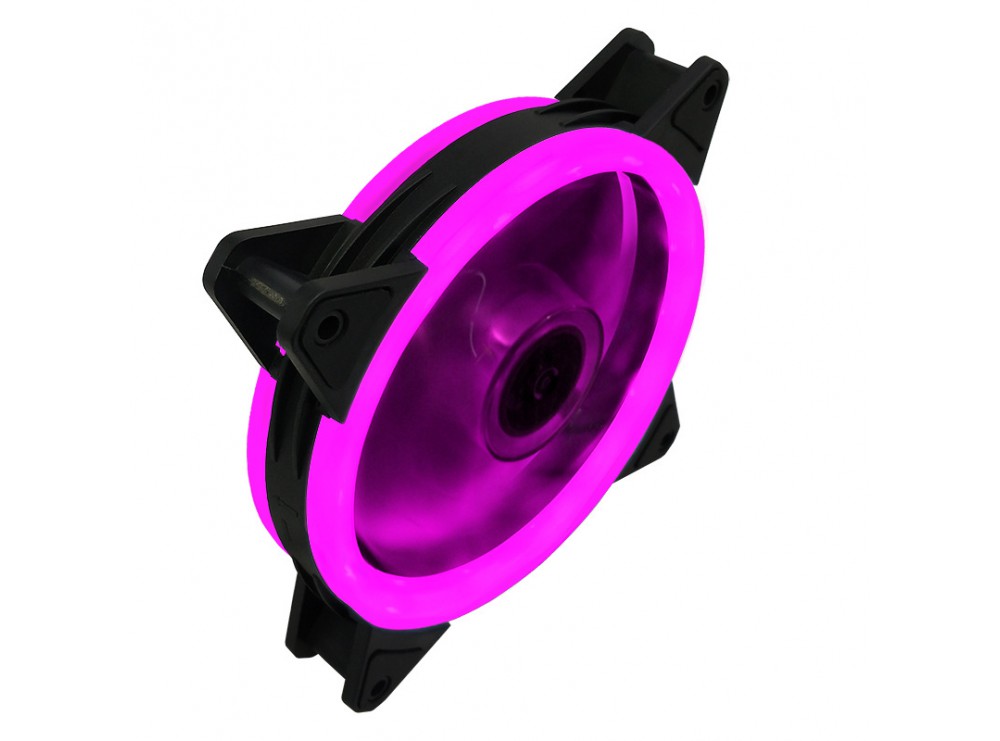 فن کیس LED بنفش 12V سایز 12X12 مارک COOLMOON