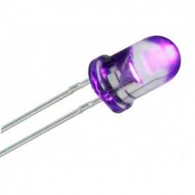 LED هایبرایت 5mm بنفش UV