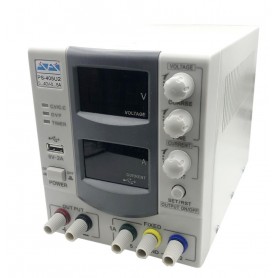 منبع تغذیه دیجیتال 0 تا 40 ولت 5 آمپر آداک ADAK مدل PS-405U2F