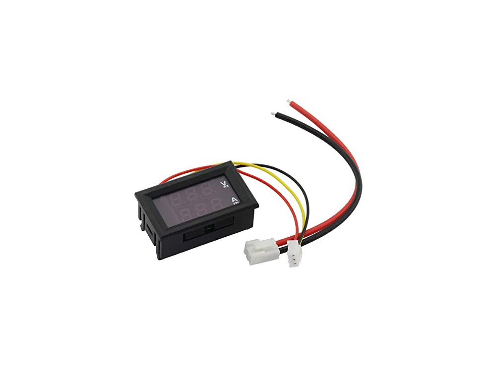 آمپرمتر ولتمتر DC روپنلی 50 آمپر 0v-100v شنت خور