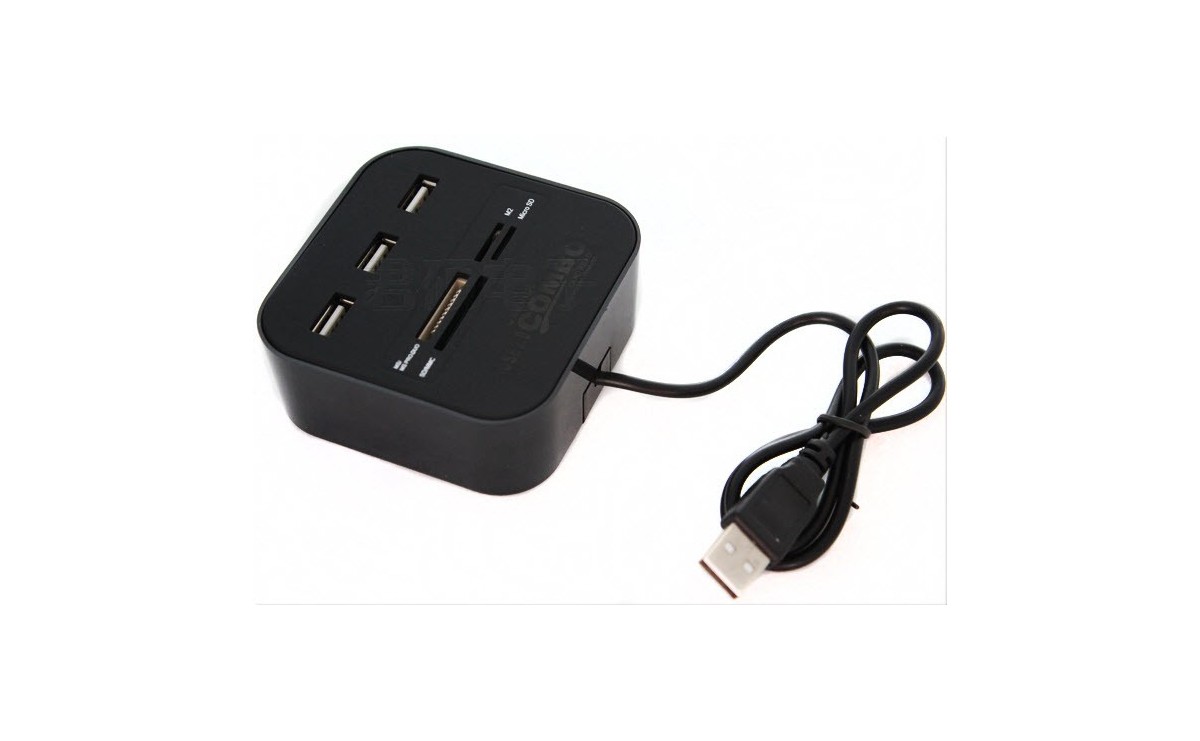 ریدر و هاب USB چند منظوره COMBO USB HUB