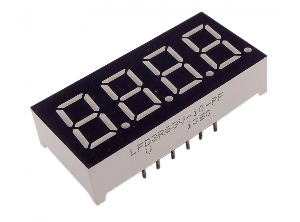 سون سگمنت 4 دیجیت 0.36 اینچ زرد آند مشترک کد LFD3R63V