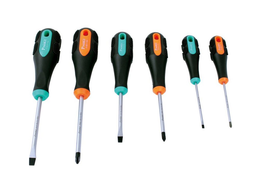 ست پیچ گوشتی 6 تایی پروسکیت Proskit مدل SD-2301