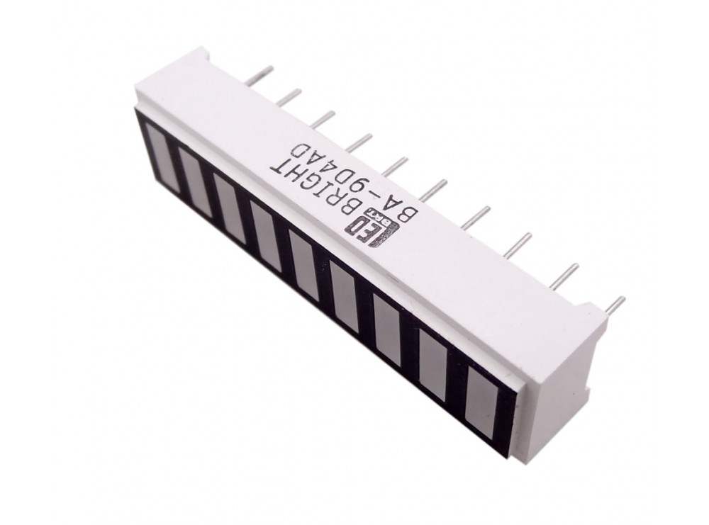LED بارگراف 9 بیتی قرمز