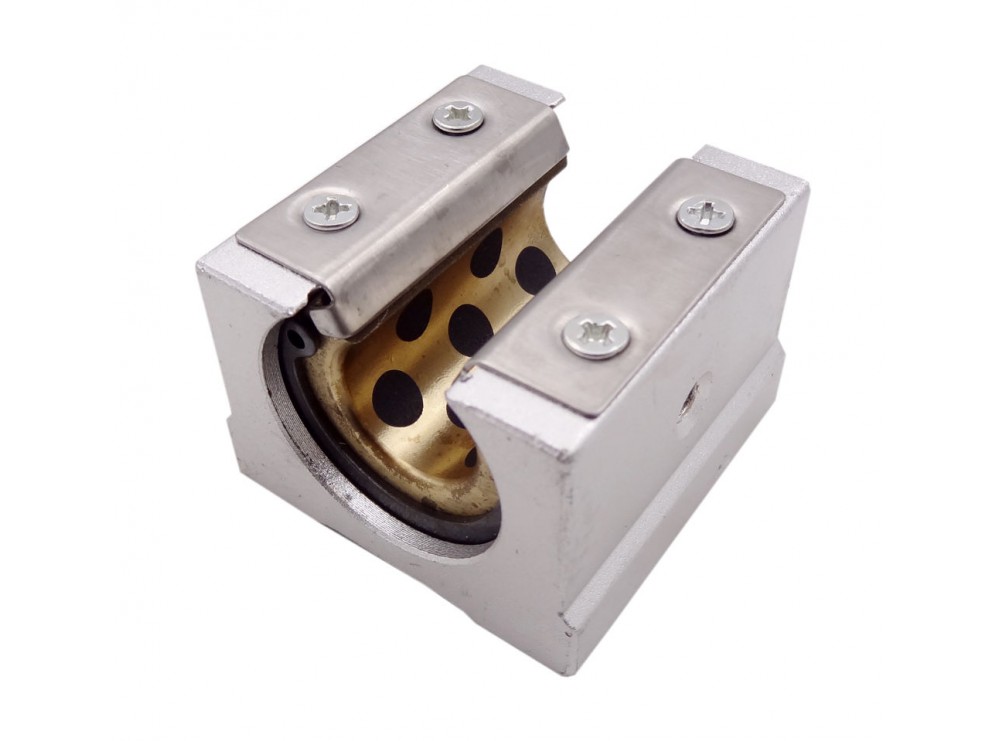 بلبرینگ خطی بلوکی شیاردار SBR16UU سایز 16mm مناسب پرینترهای سه بعدی