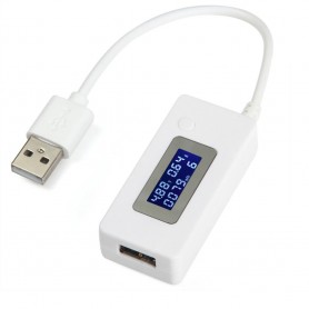 ماژول نمایش ولتاژ ، جریان و میزان شارژ USB و Micro USB مدل KCX-017