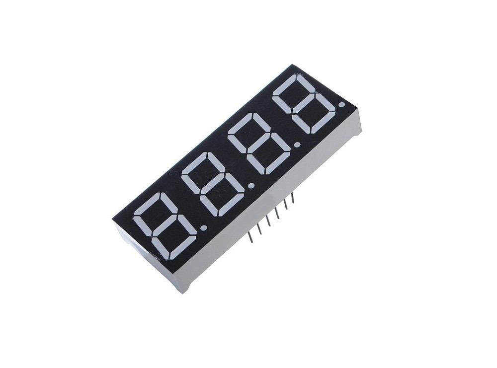سون سگمنت 4 دیجیت 0.28 اینچ قرمز کاتد مشترک