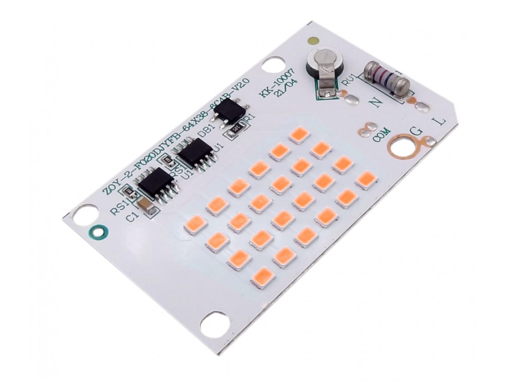 LED DOB سفید آفتابی 220VAC 20W دارای مدار محافظتی Anti Surge