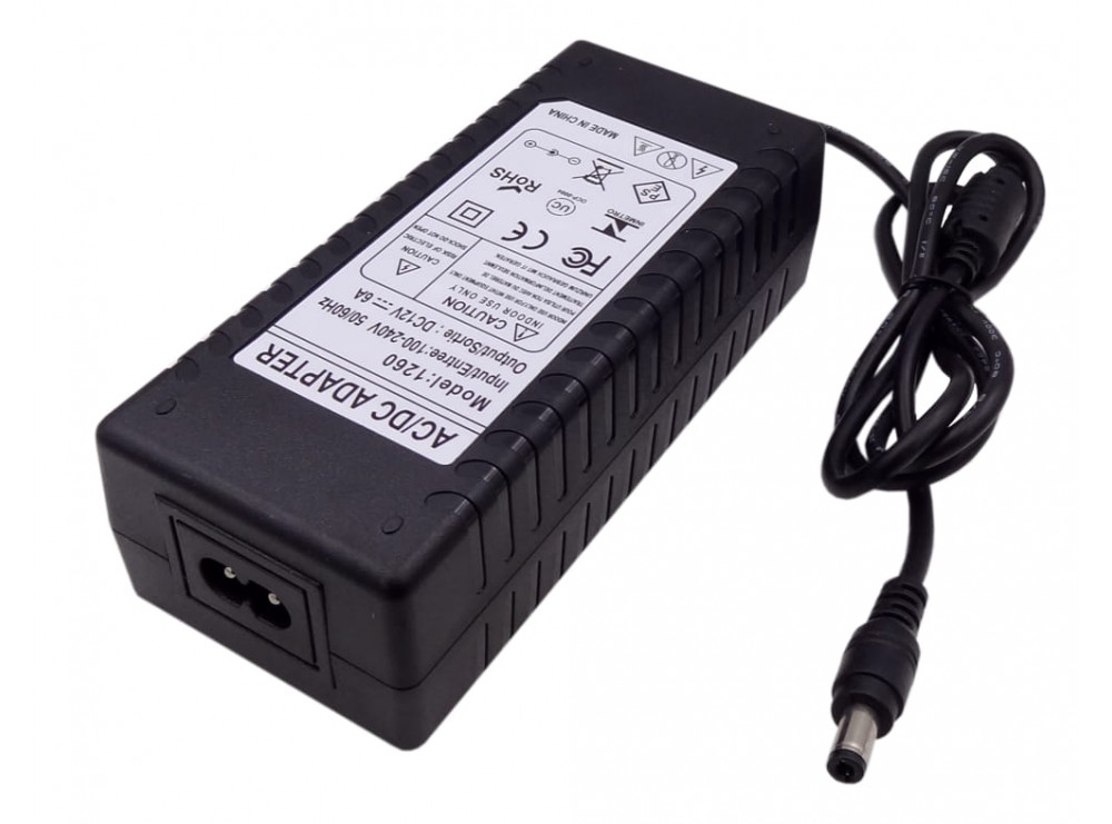 آداپتور 12 ولت 6 آمپر بین راهی 12V-6A