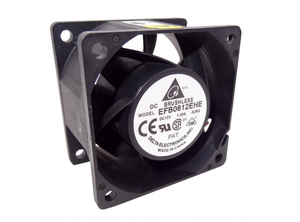جت فن 12V-1.2A سایز 6x6x3.8 مارک DELTA مدل EFB0612EHE