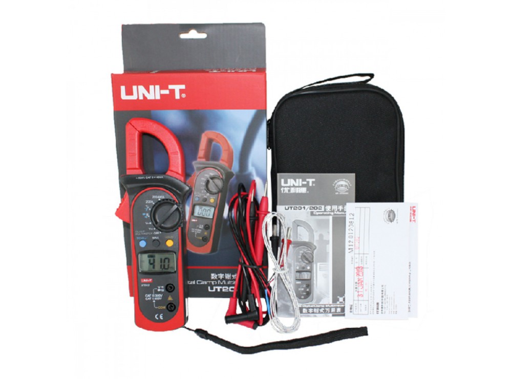 کلمپ متر دیجیتال AC ـ 400 آمپر دقیق UNI-T مدل UT202