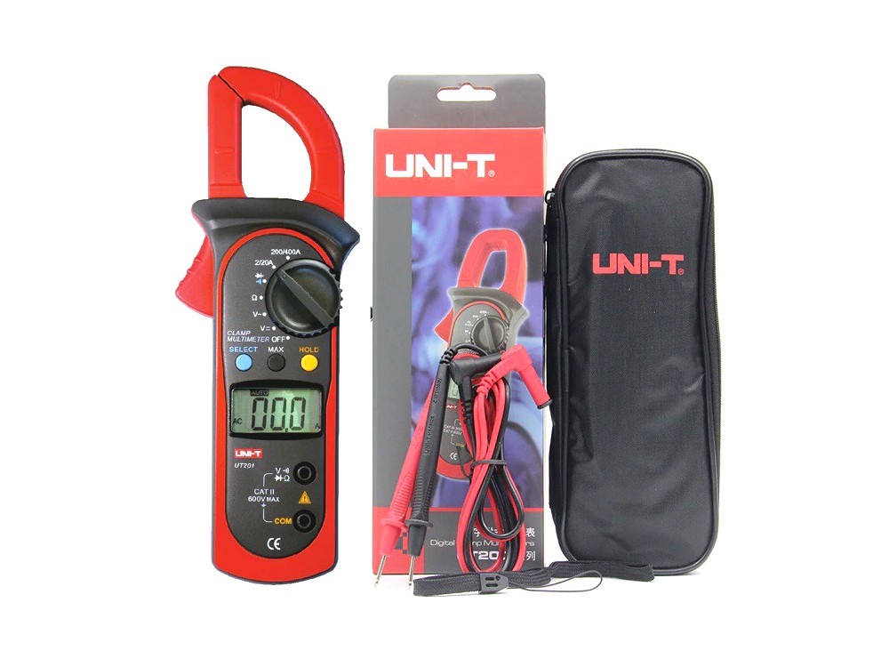 کلمپ متر دیجیتال AC ـ 400 آمپر UNI-T مدل UT201
