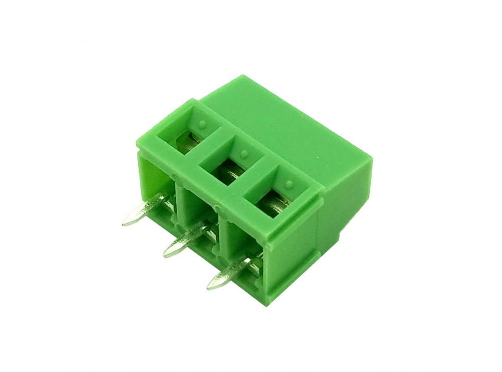 ترمینال پیچی مدل KF128-3Pin رنگ سبز