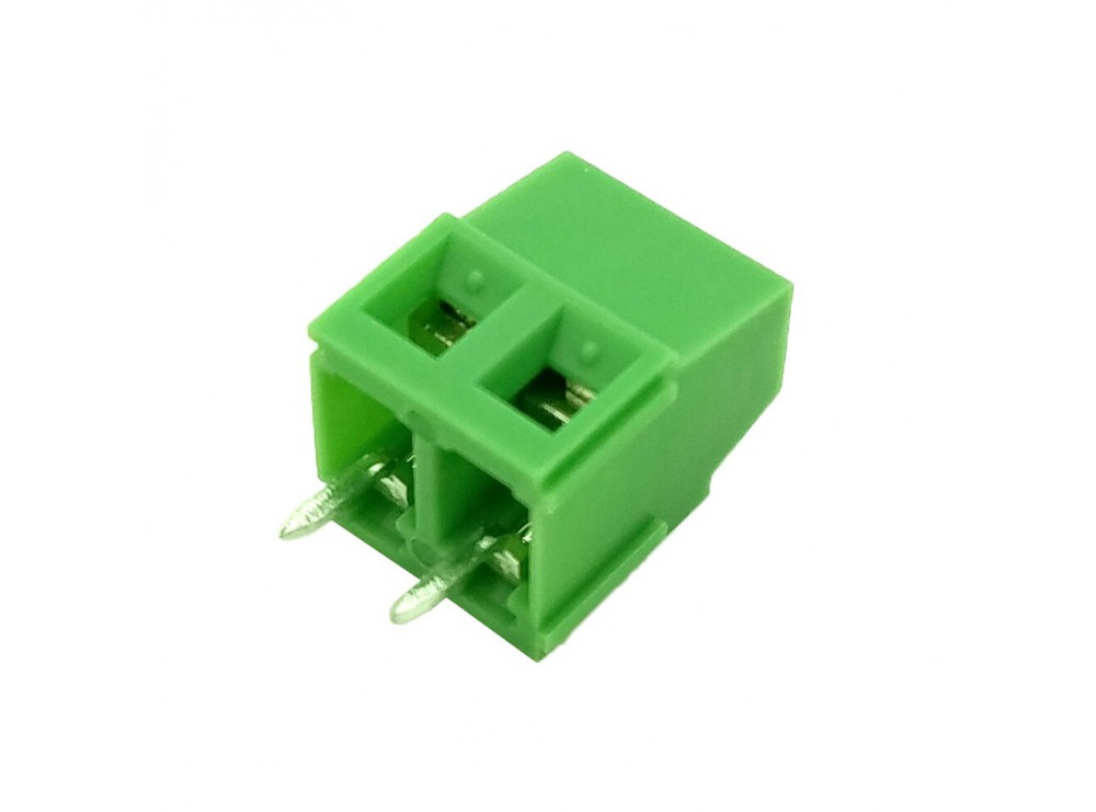 ترمینال پیچی مدل KF128-2Pin رنگ سبز