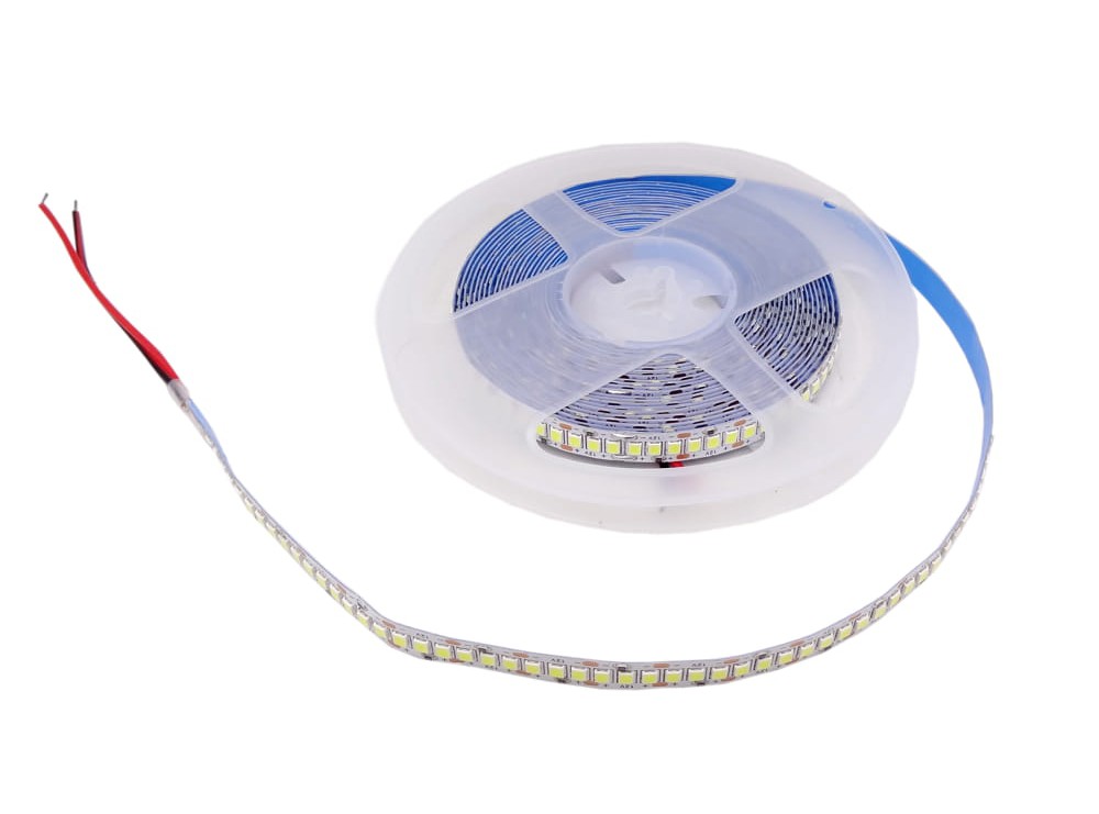 LED نواری مهتابی 2835 بدون ژله 240PCS رول 5متری
