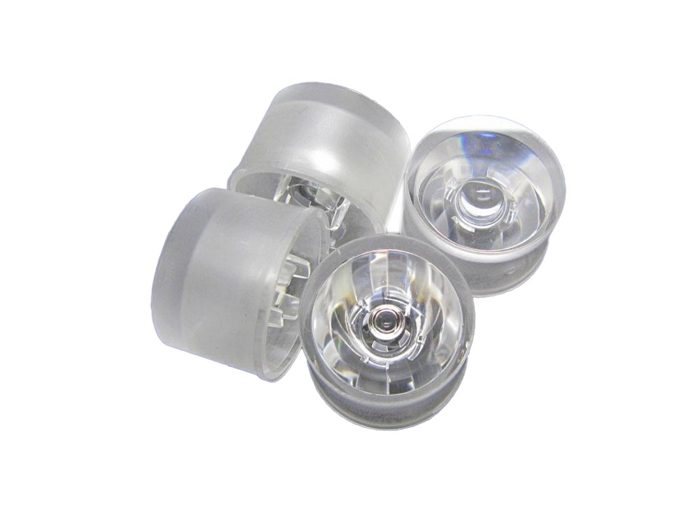 لنز و هولدر یکپارچه LED 15^ 20mm