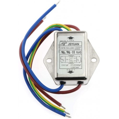 ماژول فیلتر EMI فلزی مدل CW1B-10A-L