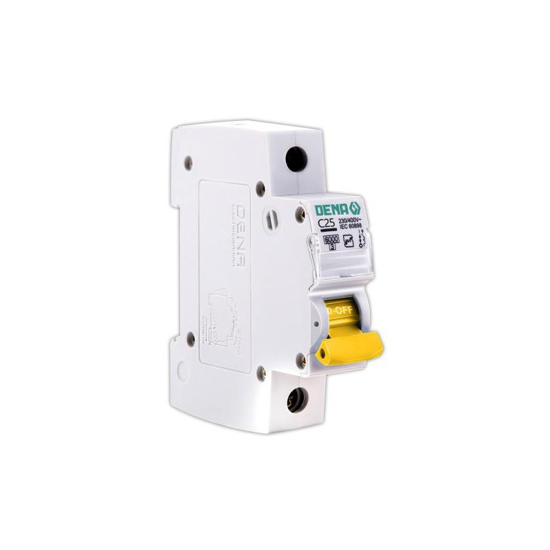 فیوز مینیاتوری تک فاز 25 آمپر کد C25