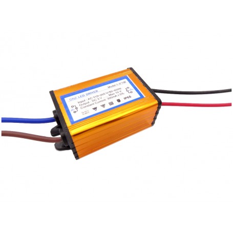 درایور LED (1-3)x1W فلزی ضد آب