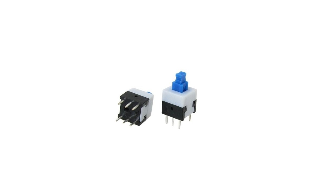 شستی on-off شش پایه سایز 8x8