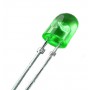 LED اوال 5mm سبز تابلو روانی 
