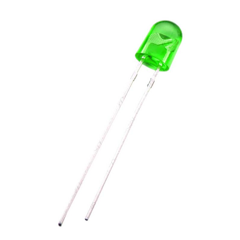 LED اوال 5mm سبز تابلو روانی 