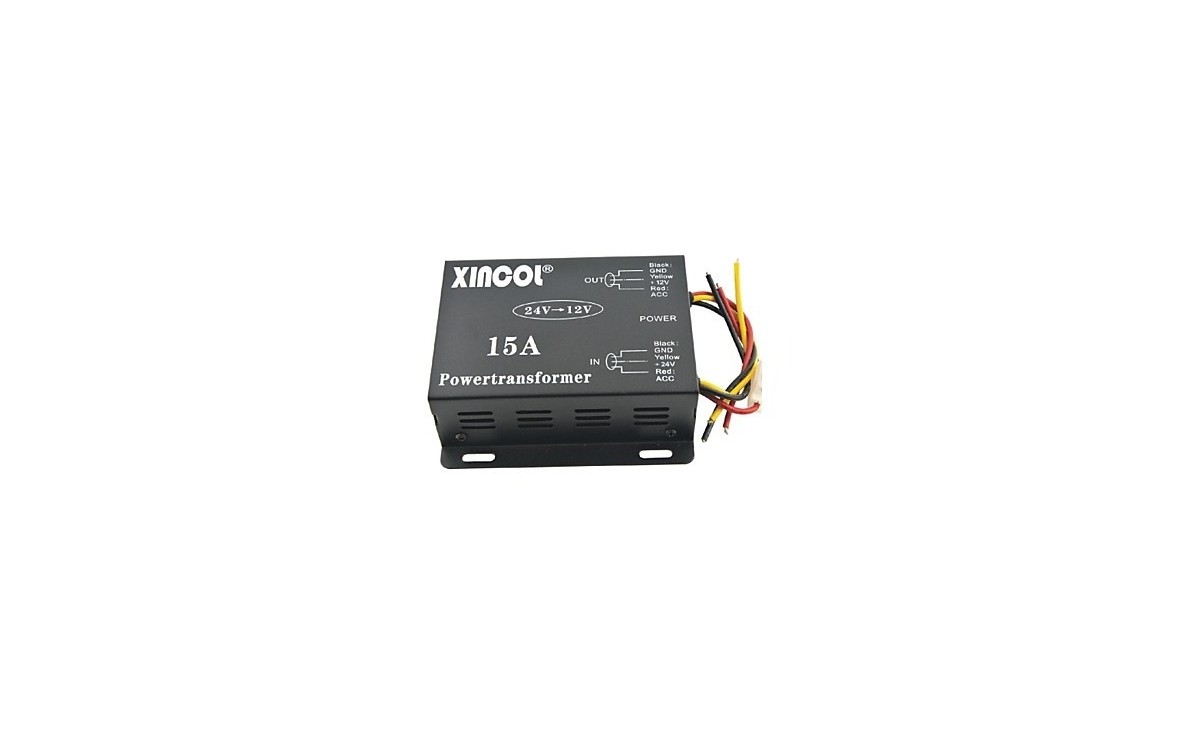 کانورتر آمپر بالای 24V To 12V 15A