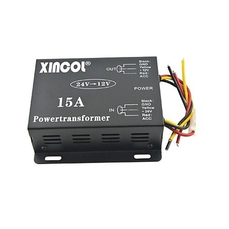 کانورتر آمپر بالای 24V To 12V 15A