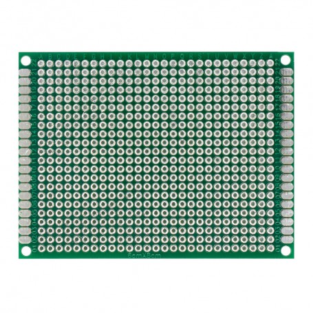 برد سوراخ دار دولایه متالیزه 6x8cm